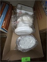 ASST. PLASTIC CONTAINERS-  NEW