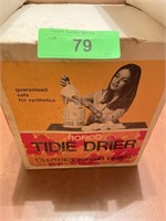 VINTAGE RONCO TIDIE DRIER IN BOX- NOT TESTED