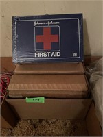 4 JOHNSON & JOHNSON FIRST AID KITS- UNOPENED