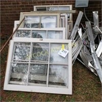 Set of old storm windows (just taken out of house