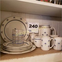 Shelf of dishes