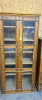 Antique Cabinet with glass doors,
