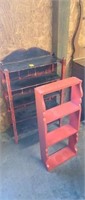 2 Small wooden Shelves, furniture, decorative