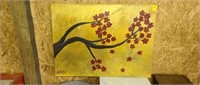 Canvas Blossom painting, art, decorative