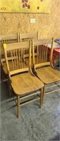 Wood Chairs, Kitchen Chairs, Antique