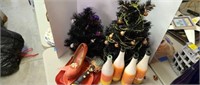 Halloween Trees,Trays,Decorative Bottles,Witch,