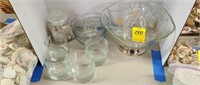 Glassware, Footed Bowl, Glasses,Jack Daniels Glass
