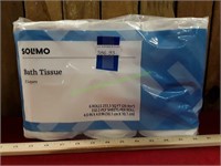 Solimo 6-Rolls Bath Tissue