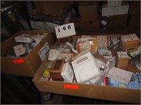 (2) BOXES OF ASSORTED PARTS , ETC