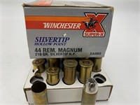 44 Rem Mag Hollow Point 15 Rounds 5 Brass