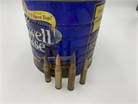 Coffee Can 1/2 Full of Miscellaneous Rounds