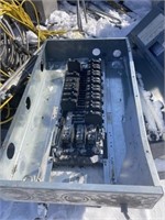 Square D Breaker Box w/ Lots of Breakers