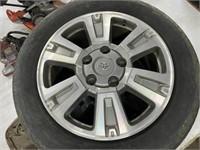 Qty (4) Toyota 20" Wheels (Bad Tires)