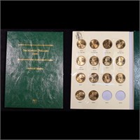 Partial Sacagawea Dollar Book 2000-2006 14 coins