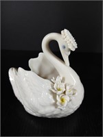 Vintage Porcelain Swan