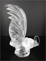 Lalique Crystal Rooster