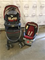 Stroller and car seat