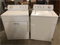 Washer and dryer