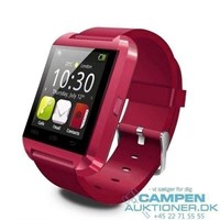 Smart Watch m. Bluetooth. Rød