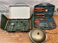 Grill and cutlery kit