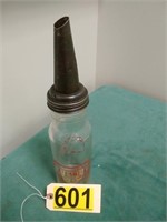 Atlantic oil bottle with spout
