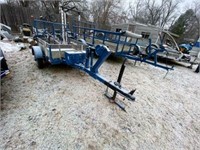 Bumper Pull Trailer 3'x4' single axle w/drop gate