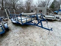 **Bumper Pull Trailer 5'x10' sngle axle w/drop gte