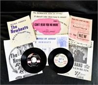 NEWBEATS HICKORY RECORDS PROMO POSTERS & 45s