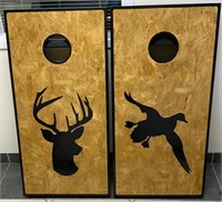Deer And Duck Corn Hole Boards And Accessories