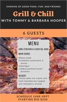 Chill and Grill with Tommy and Barbara Hooper