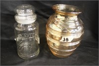 PLANTERS JAR AND VASE