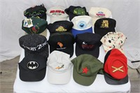 Vintage Collectable Baseball Cap Lot