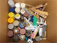LARGE BOX OF PAINT-MISC