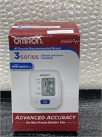OMRON blood pressure monitor 3 series