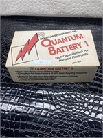 Quantum battery high capacity pack for portable