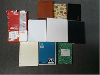 Assortment of Notebooks and Journals
