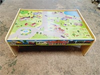 Kids Wooden Activity Table 32x23x13
