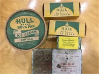 Hull Ice cream Containers