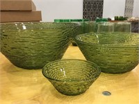 Assorted Green Dishes