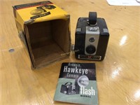 Brownie Hawkeye Flash Camera with Box