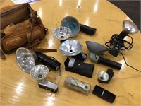 Kodak, Argus, flash attachments and bag