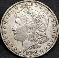 1878 Rev 79 US Morgan Silver Dollar