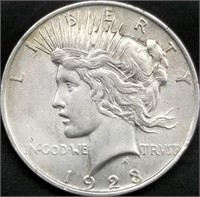 1923 Peace Silver Dollar