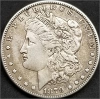 1879-P US Morgan Silver Dollar