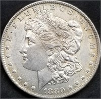 1880-O US Morgan Silver Dollar BU Better Date