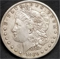 1880-S US Morgan Silver Dollar