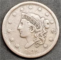 Nice 1838 US Large Cent
