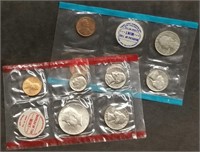 1969 US Double Mint Set w/Silver Kennedy