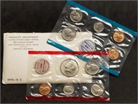 1970 US Double Mint Set w/Silver Kennedy