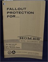 1967 US DOD Fallout Protection for Homes Pamphlet